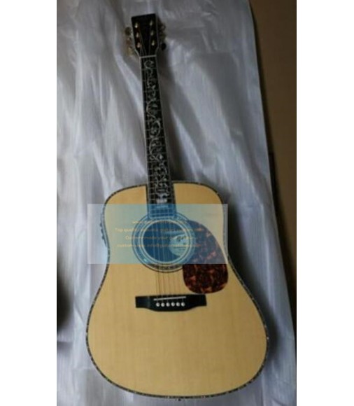 Custom Natural Martin D45v Tree of Life Inlay Guitar